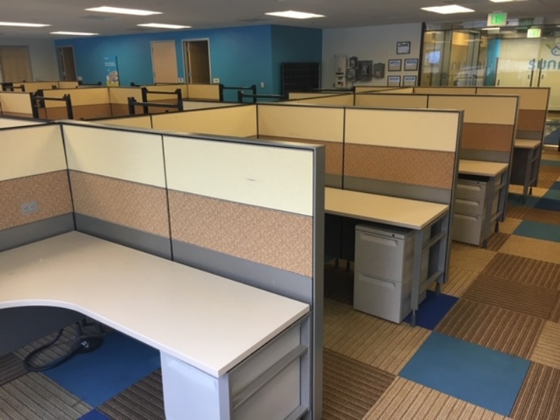 Herman Miller Canvas office cubicles 6'x6'